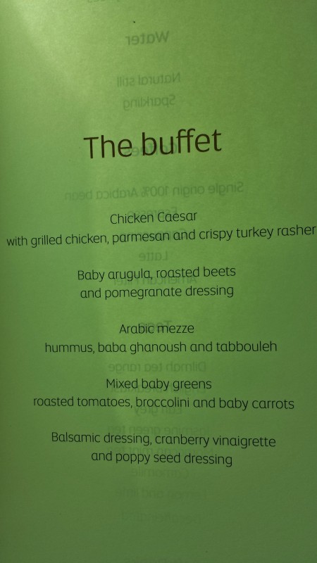 Etihad lounge jfk opening buffet menu