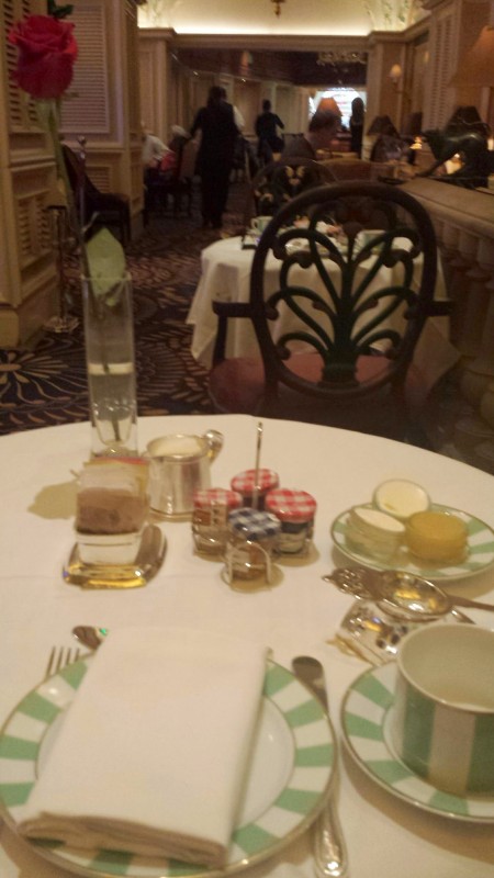 High Tea Las Vegas Bellagio Petrossian Tea Table