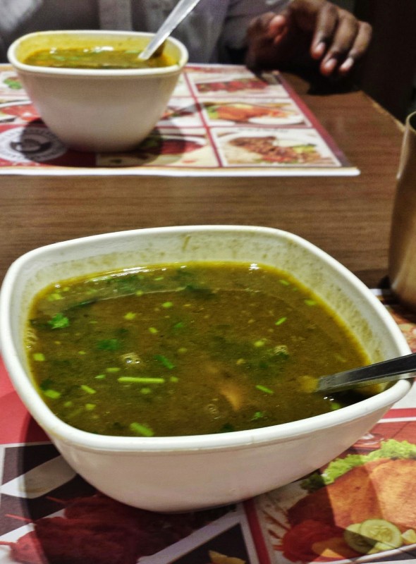 Thalappakatti restaurant chennai soup