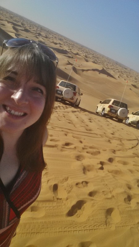 Al maha desert resort dune bashing Keri