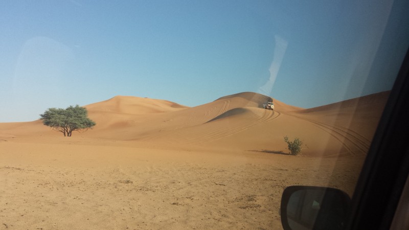 Al maha desert resort dune bashing big dunes