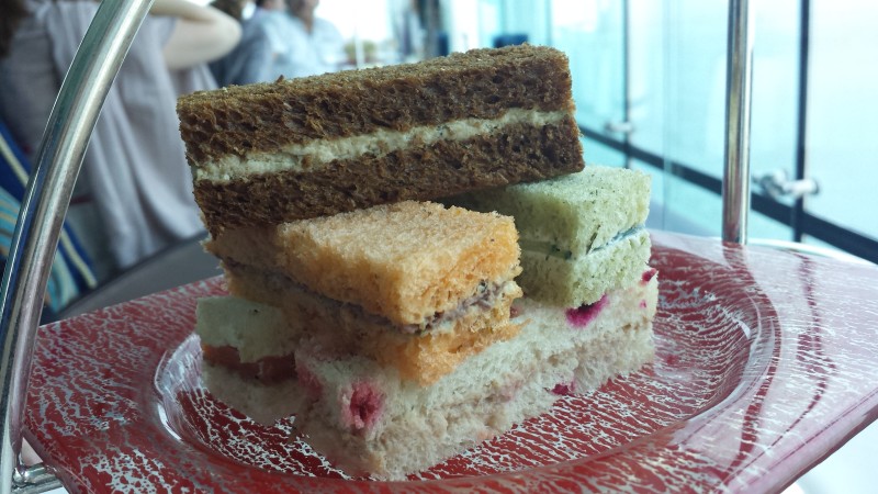 Burj Al Arab afternoon tea Skyview Bar finger sandwich variety