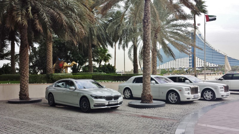 Burj Al Arab hotel rolls