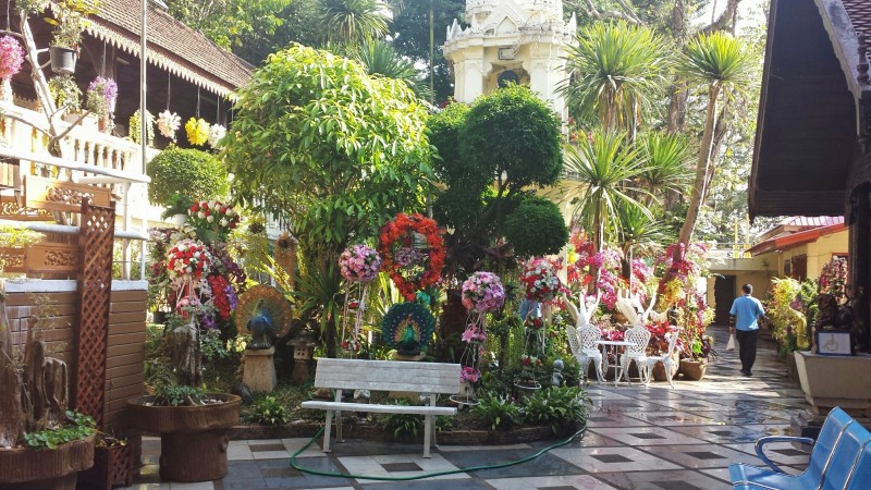 Wat Phra That Doi Suthep garden area