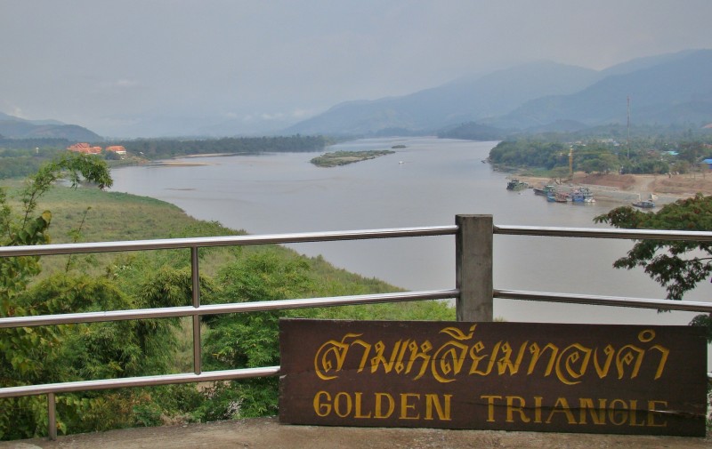 Chiang Rai Golden Triangle Tour sign