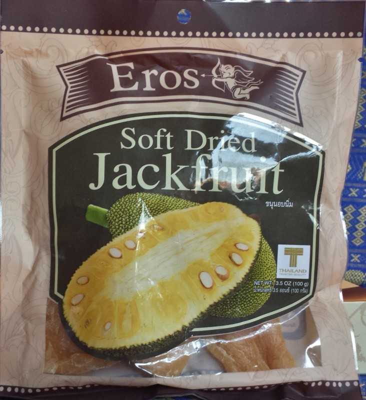 a bag of dried fruit