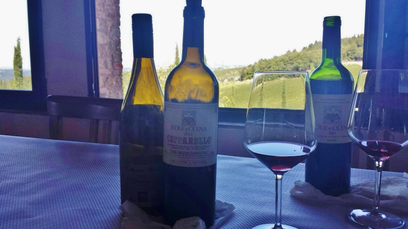 Tuscany wine tours isole e olena wines