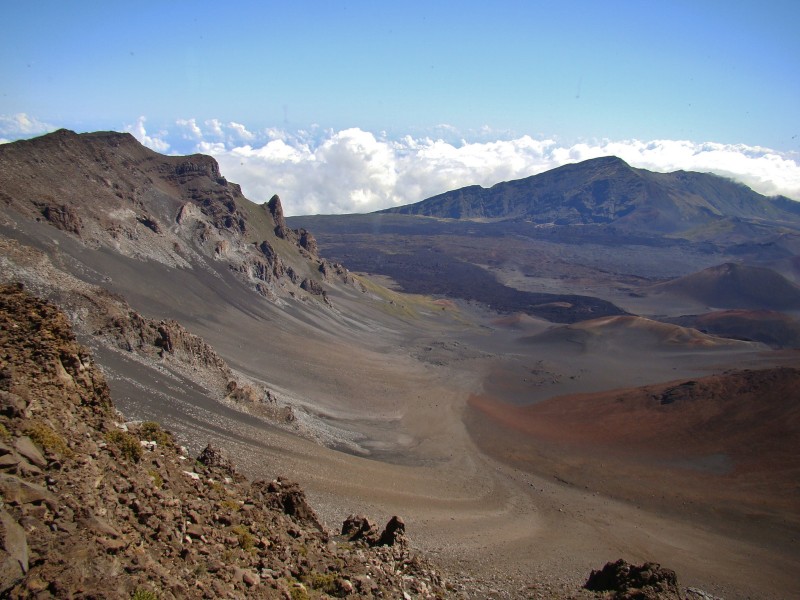 haleakala crater view