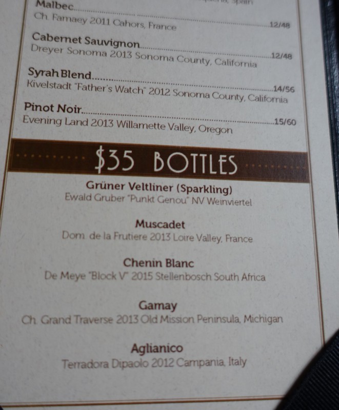 Jack Rose DC wines by the glass