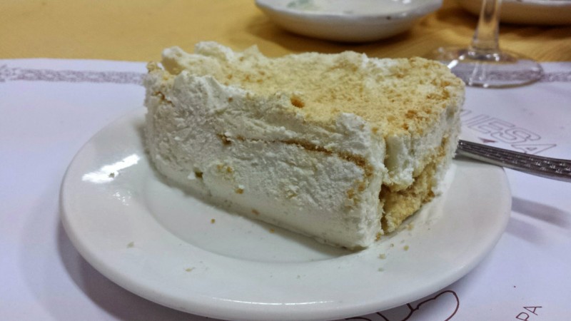 O Santos Portuguese Restaurant Macau gelado de natas cream