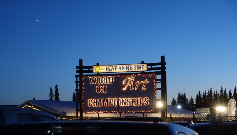 Experiencing the Ice Art Championships in Fairbanks