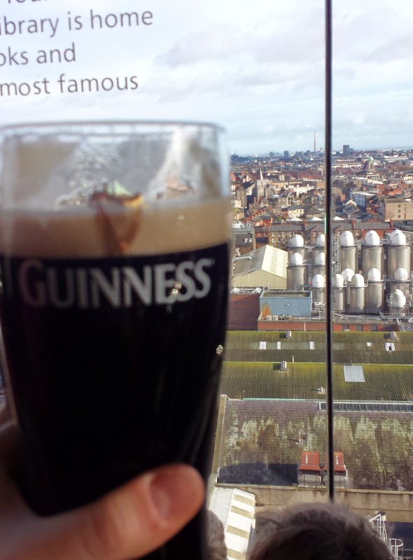 Guinness Experience Dublin perfect pint