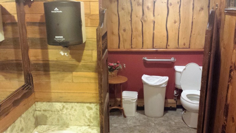 chatanika lodge restaurant fairbanks restroom