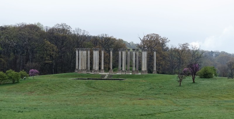 National Arboretum DC National Capitol columns