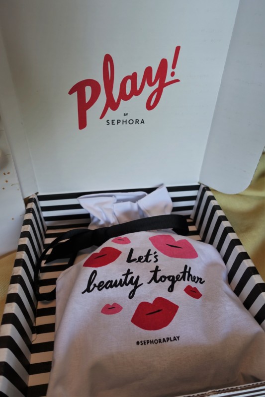May Play by Sephora beauty box bag
