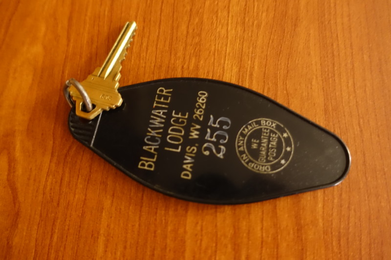 a key on a keychain
