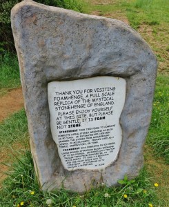 a stone with a message on it