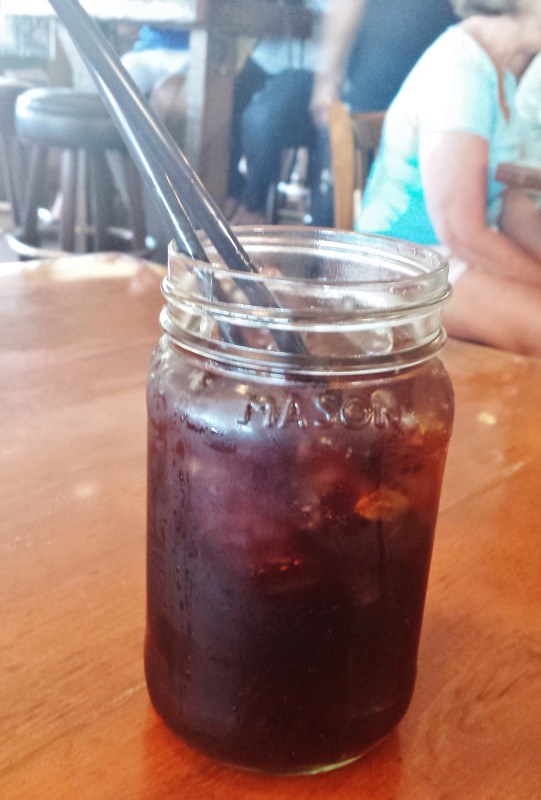 Sodas served in Mason jars