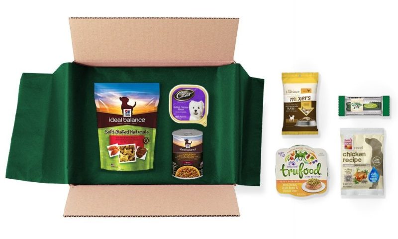 amazon sample box dog food and treats