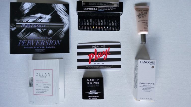 August Sephora Play Box: Perversion, Blonde, and Energie de Vie
