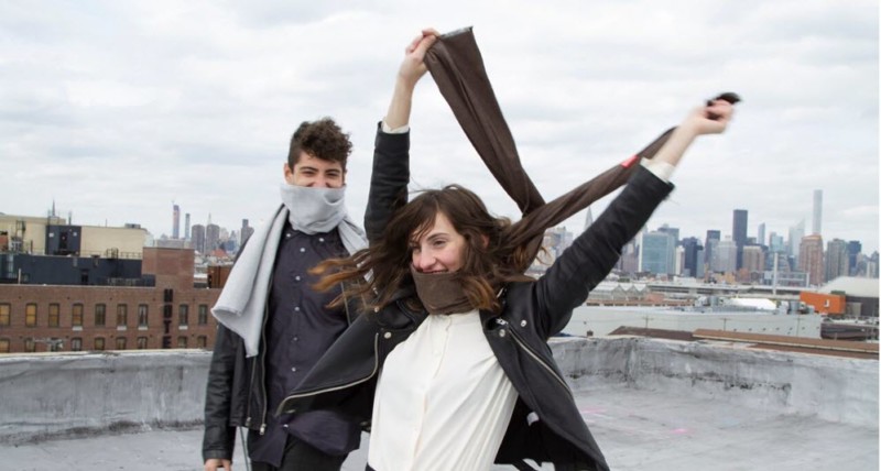 a man and woman posing for a picture