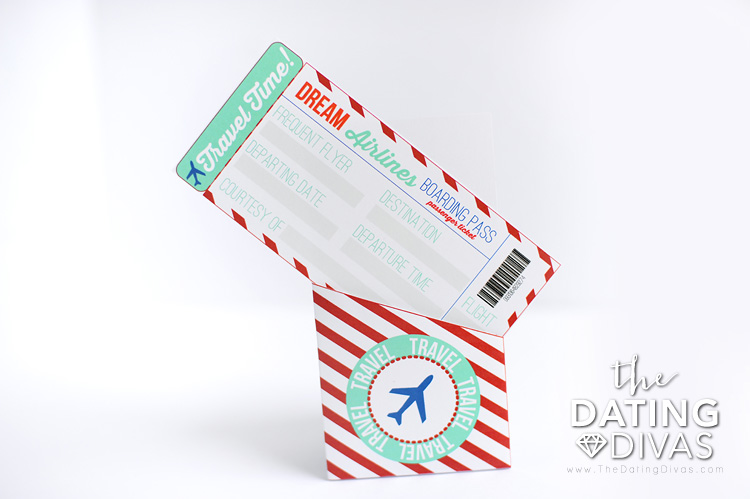 Paris Personalised Travel Ticket and Envelope. Paris Themed Ticket Surprise  Holiday Gift. 