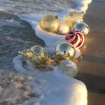 ornaments on the beach