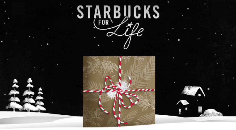 Starbucks is Giving Away Free Drinks & Food For Life