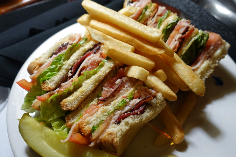 Sheraton Atlanta Airport Room Service Club Sandwich