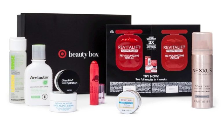 Target’s January Beauty Box: $38 in Samples for $10