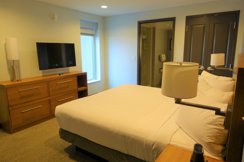 King Suite Bedroom Hyatt Place Asheville NC hotels