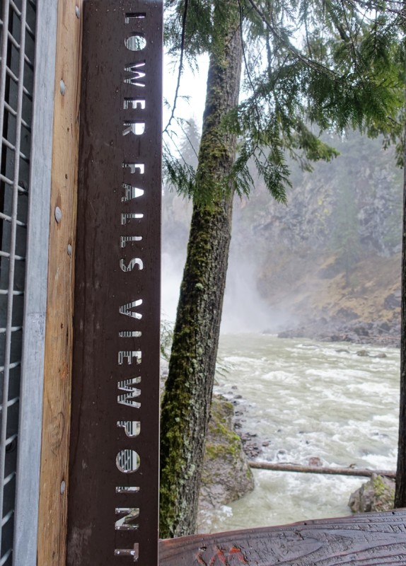 Snoqualmie Falls Seattle lower viewing deck