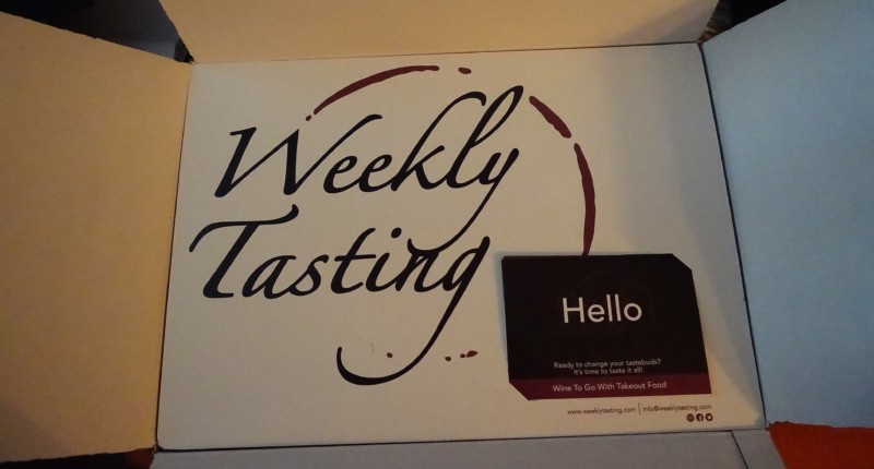 Weekly Tasting Review Wine Box