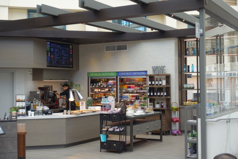 hyatt regency san francisco airport grab and go food options