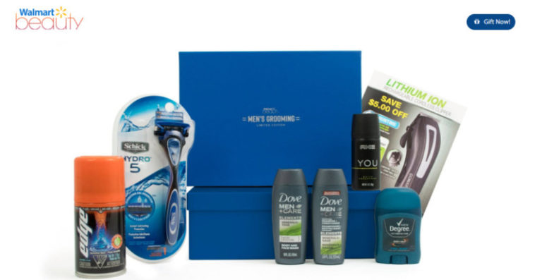New Men’s Grooming Box from Walmart Now Available for $7