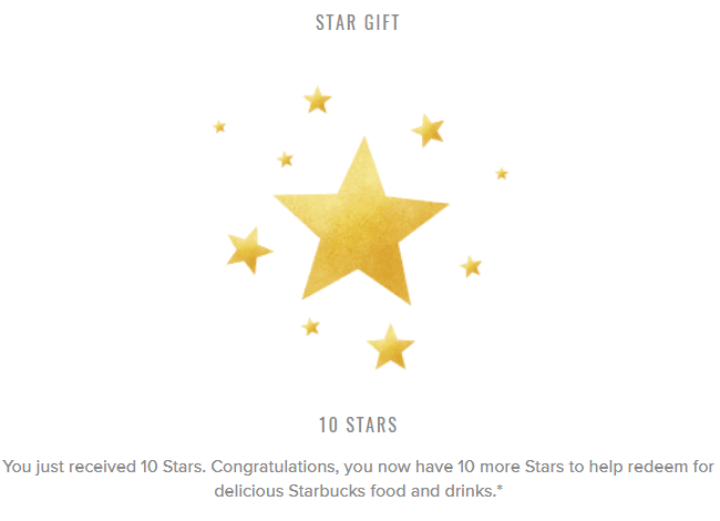 a gold star with white text