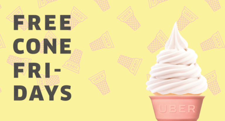 Get Free Ice Cream Today from Uber!