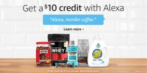 a group of products on a table