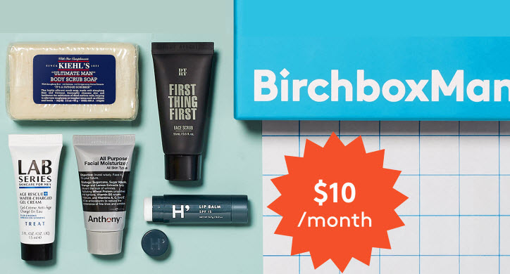 New: $10 for 5 Top-Shelf Travel Size Toiletries for Men