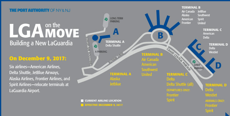 Laguardia Updated Terminal Map 