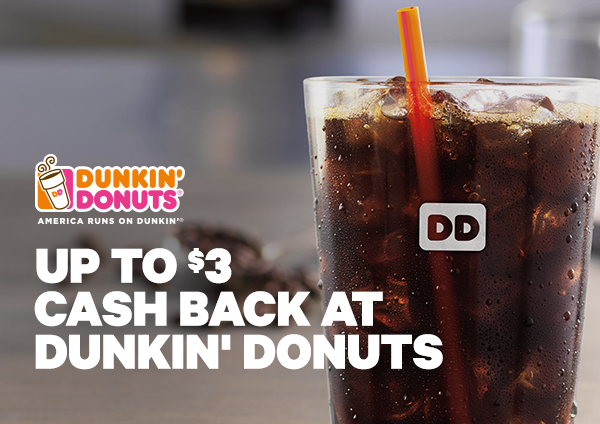 Groupon+ Dunkin Donuts Cashback