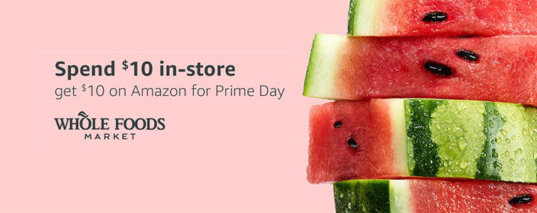 Amazon Prime Day Whole Foods Credit